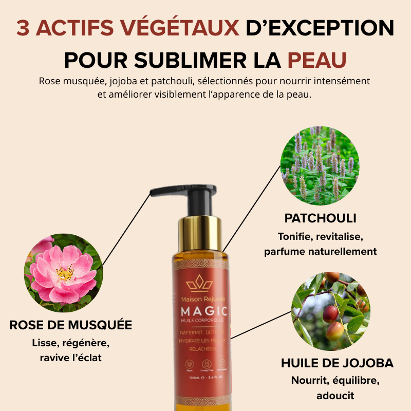 Maison Rejuvéa - Huile corporelle Rajeunissante